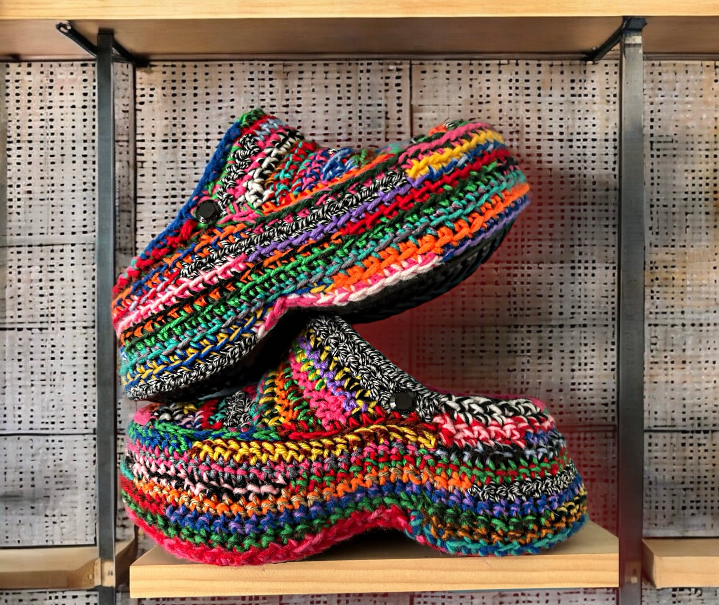 Scrap Yarn Platform Clog